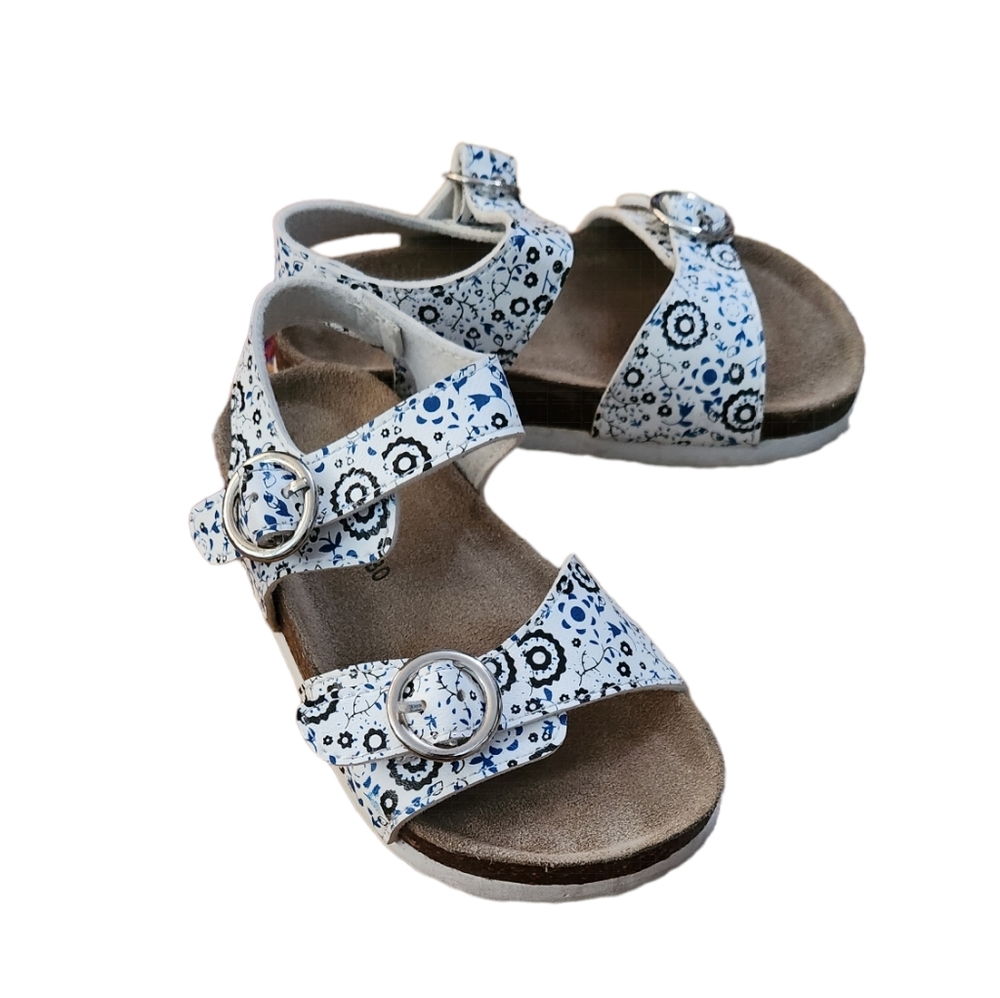 Girls Double Buckle Sandals